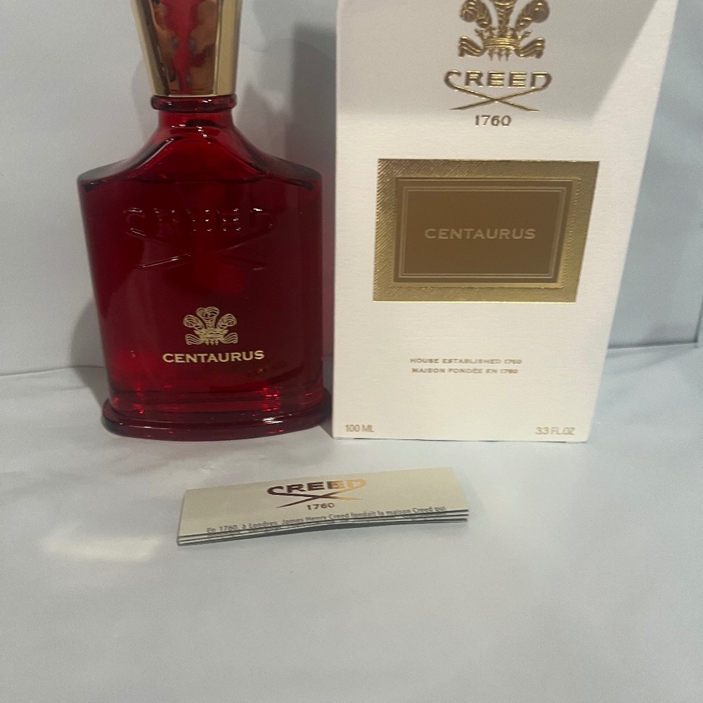 New Creed Centaurus Perfume Opened Box Bottle 3.3 Fl. Oz. 95% Full Replica